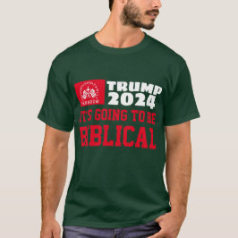 CAMISETA TRUMP 2024 VAI SER BIBLICAL