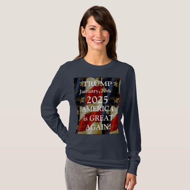 CAMISETA TRUMP 2025 (Frente Completa)