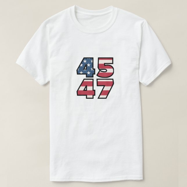 Camiseta Trump 2025 (Frente do Design)