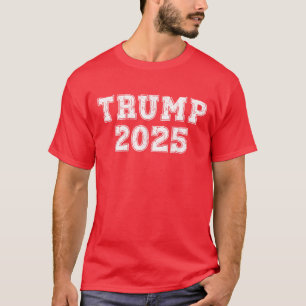 Camiseta Trump 2025, 47º Presidente Donald Trump 2025