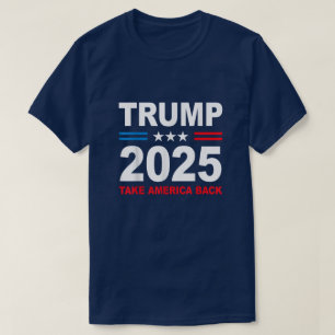 Camiseta Trump 2025 Devolva a América, Trump 45 47