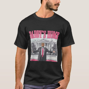 Camiseta Trump 2025 Tome a América de Volta Papai Está em C