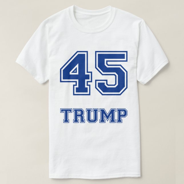 Camiseta Trump 45 (Frente do Design)