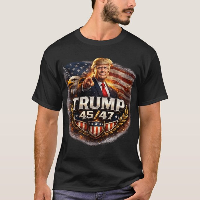 Camiseta Trump 45/47 (Frente)
