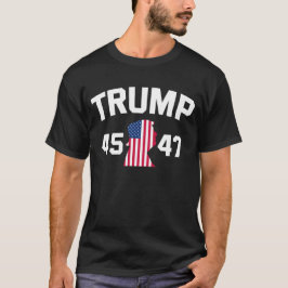 Camiseta Trump 45 47 2024 Presidente
