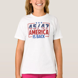 Camiseta Trump 45-47 América está de volta