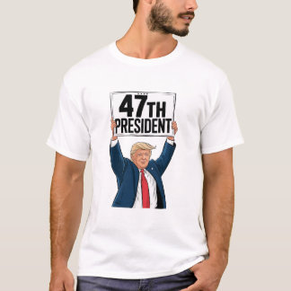 Camiseta Trump 47º Presidente