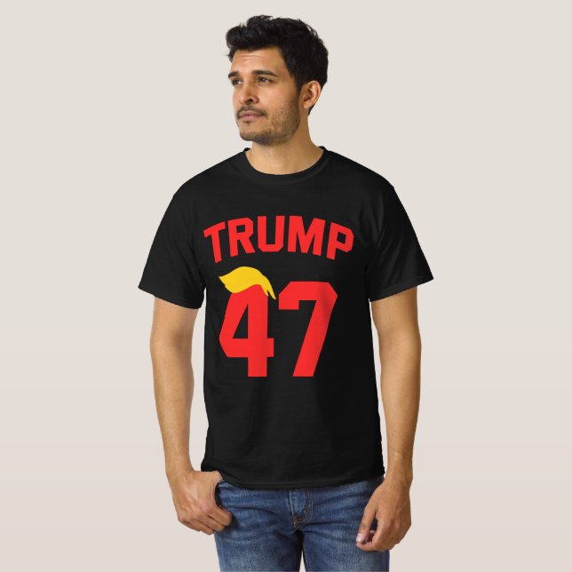 Camiseta Trump 47 Presidente (Frente Completa)