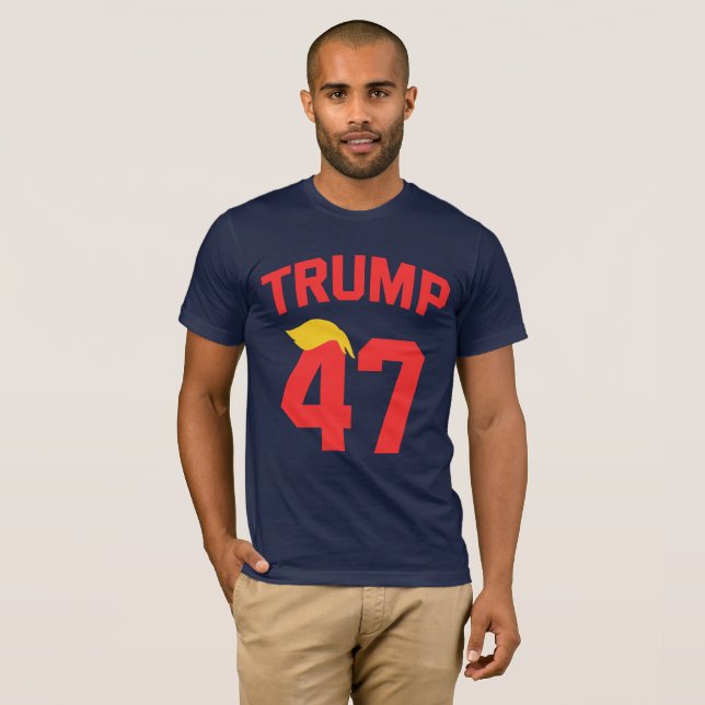 Camiseta Trump 47 Presidente (Frente Completa)