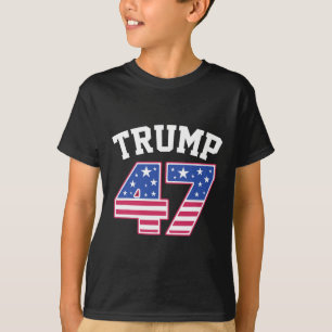 Camiseta Trump 47 Presidente Eleita Inauguração Da América 