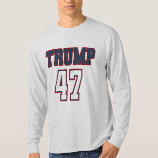 Camiseta Trump 47 T-shirts masculinas