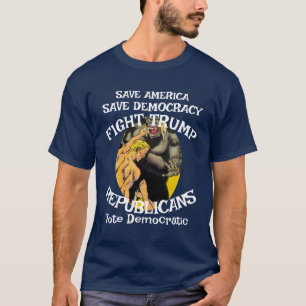 Camiseta Trump 4 Cavaleiro do Apocalipse 