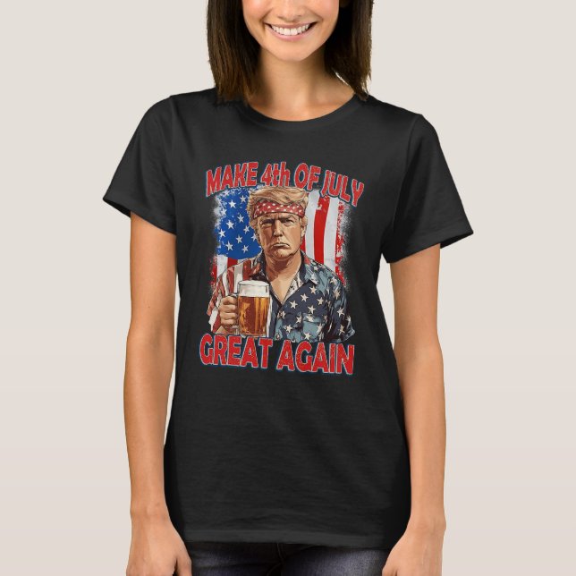 Camiseta Trump 4 de julho (Frente)