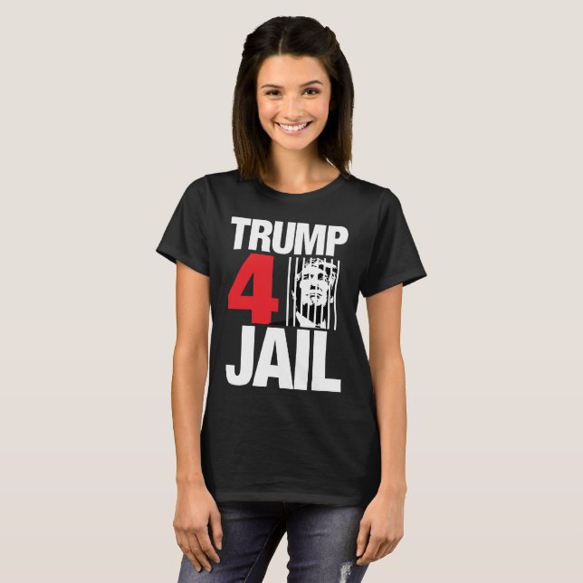 Camiseta Trump 4 Jail (Frente Completa)