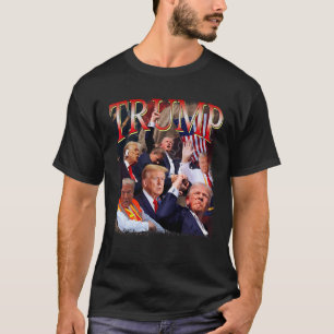 Camiseta Trump 4eva 4 De Julho Para Sempre Amar Presidente 