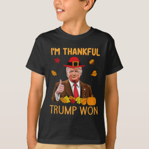 Camiseta Trump Ação de Graças... sou o Trump vencedor 4