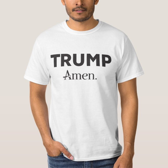 Camiseta Trump Amen (Frente)
