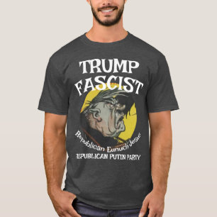 Camiseta Trump Americano FW FV HG Fascista Partido Republic