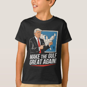Camiseta Trump America's Golfo México Presidente Trump Golf