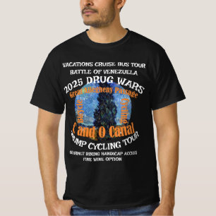 Camiseta TRUMP ANDANDO DE BICICLETA TOUR C & O CANAL tg5455
