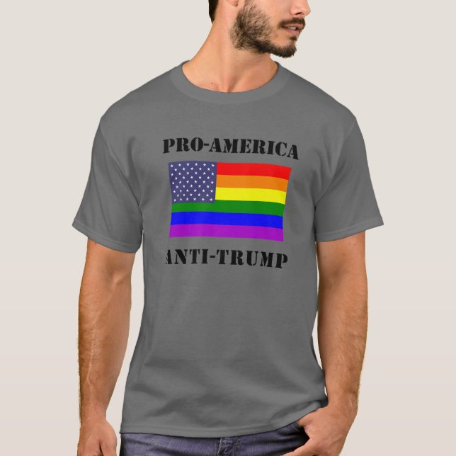 Camiseta Trump Anti LGBTQ (Frente)