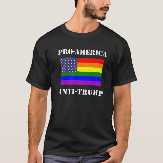 Camiseta Trump Anti LGBTQ (Frente)