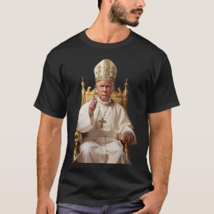 Camiseta Trump As Vaticano Church Pope Vaticano Christian