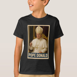 Camiseta Trump As Vaticanos Church Papa Trump Funny Vatican