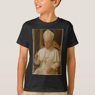 Camiseta Trump As Vaticanos Church Papa Trump Funny Vatican