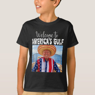 Camiseta Trump Bem-vindo à América do Funny Trump 2025