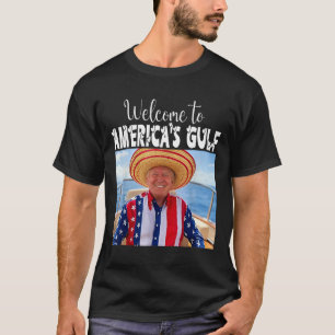 Camiseta Trump Bem-vindo à América do Funny Trump 2025