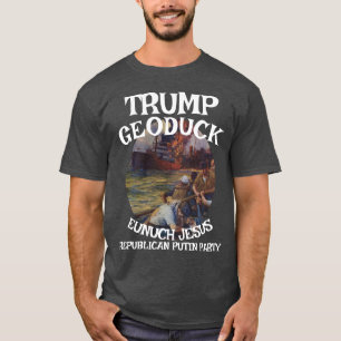 Camiseta Trump Cagando no U-Boat do Capitão DanNM