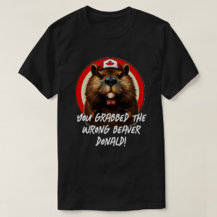 Camiseta Trump canadense "Wrong Beaver Donald"
