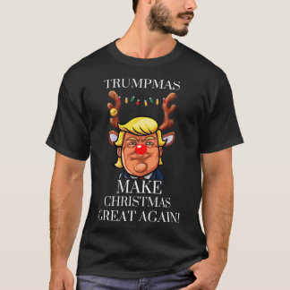 Camiseta Trump Christmas MAGA T-Shirt