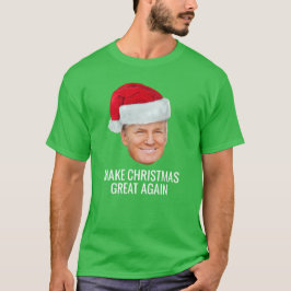Camiseta Trump com Santa Hat - Faça Excelente de Natal nova