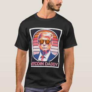 Camiseta Trump Crypto King Internet Mone, Pai de Bitmoney e