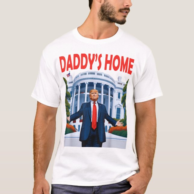 Camiseta Trump Daddys Home (Frente)