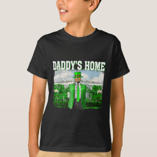 Camiseta Trump Daddys Home White House Rua Engraçado
