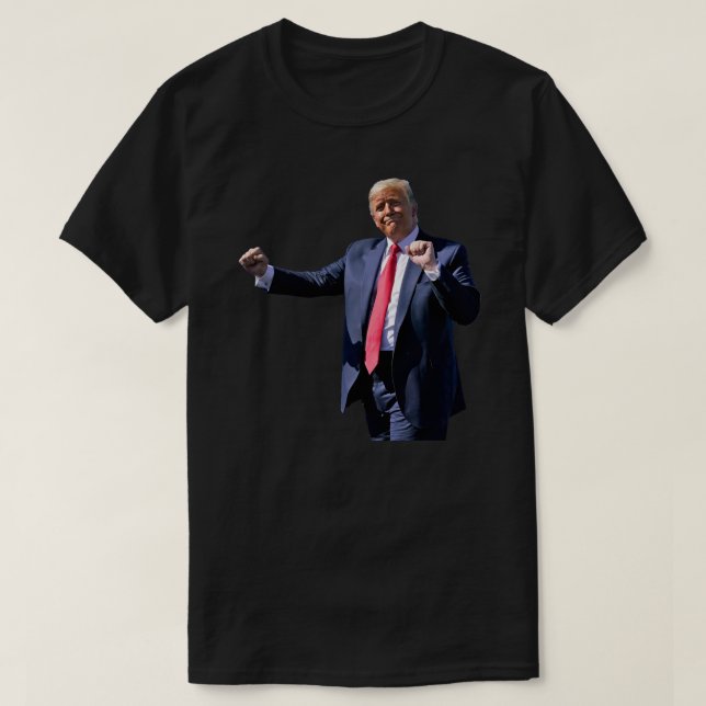 Camiseta TRUMP DANCE - Vinheta de alta qualidade (Frente do Design)