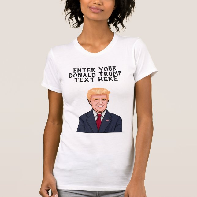 CAMISETA TRUMP DE DONALD PERSONALIZADA (Frente)