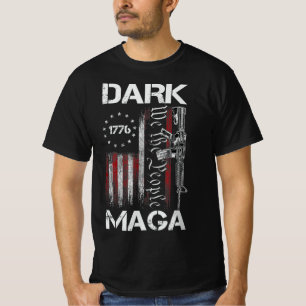 CAMISETA TRUMP DE SUPORTE A MAGA ESCURO ANTIPROIBIDO