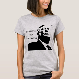 Camiseta Trump/Destrutivo Não Construtivo