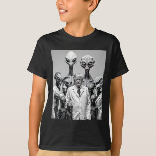 Camiseta Trump Divertido Com Conspiração De Alienígenas Ext