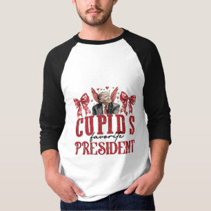 Camiseta Trump do Presidente Favorito de Cupid