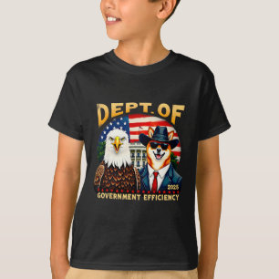 Camiseta Trump Doge Men D.o.g. e Department of Governo Ef