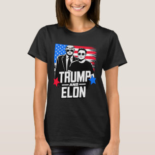 Camiseta Trump E Elon 2024 Eleição Presidencial Americana
