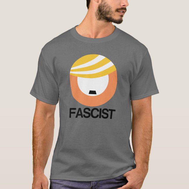 Camiseta Trump é fascista (Frente)