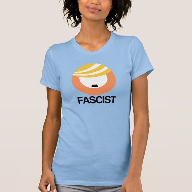 Camiseta Trump é fascista (Frente)