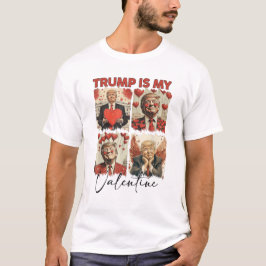 Camiseta Trump É Meu Namorados, Engraçado, Namorados De Tre