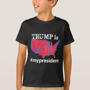 Camiseta Trump É Meu Presidente Hashtag Usa Eleição 2016 Ma